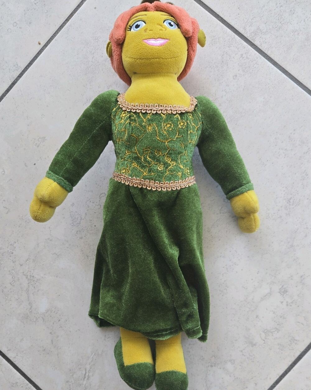 16" Plush 2016 Princess Fiona Ogre Shrek 4-D Dreamworks 2016 Doll Toy RARE HTF